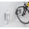 Bicycle rack, wall bracket 90° galvanised, wall assembly